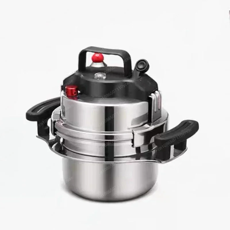 

Stainless Steel Pressure Cooker Mini Pressure Pot Portable Quick Cooking Pot For Induction Ceramic Stove Gas Heating 1.6L