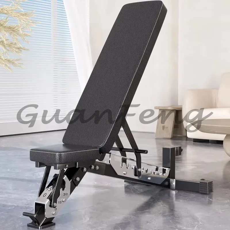 Multi-position Adjustable Dumbbell Bench, Foldable Weight Bench for Storage, Ideal for Home and Gym Strength Workouts