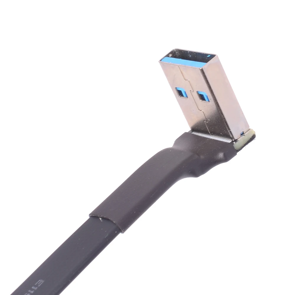 Double Angled USB Type A Extension Cable