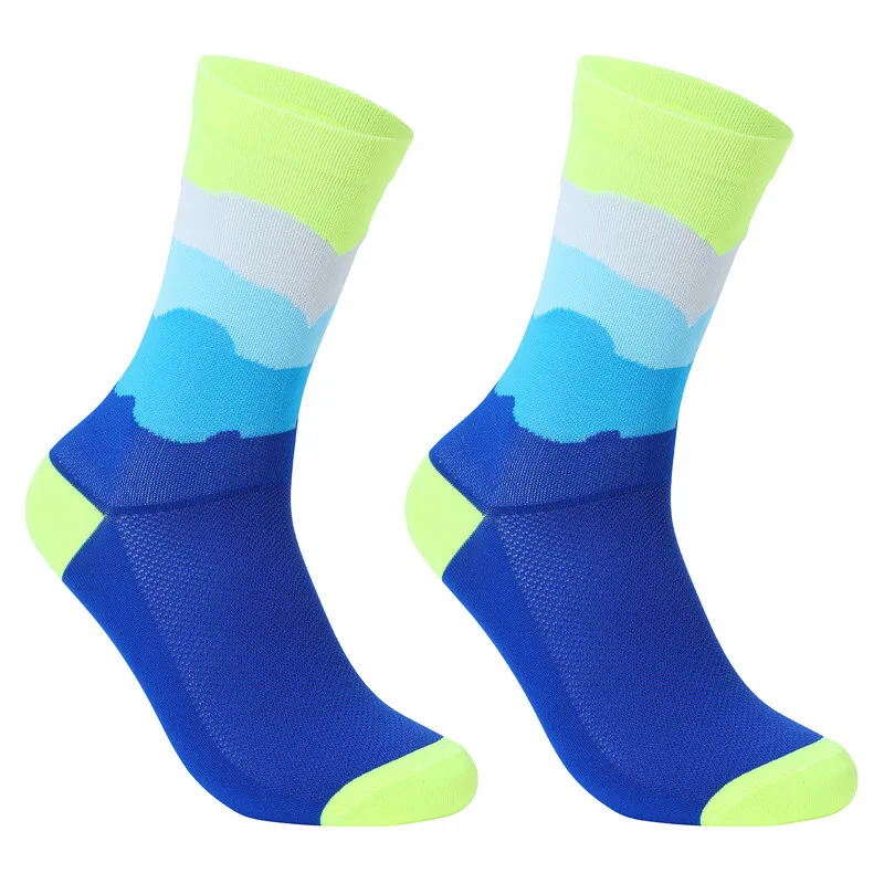 Calcetines deportivos Unisex para deportes al aire libre, calcetines para ciclismo para hombre, calzado para bicicleta de carretera, calcetines para correr, baloncesto