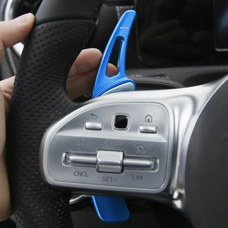 

For Mercedes-Benz EQC B Class W247 MB GLB X247 CLA C118 GLA CLS C257 Coupe GLE W167 Car Steering Wheel Shift Paddles DSG Extend
