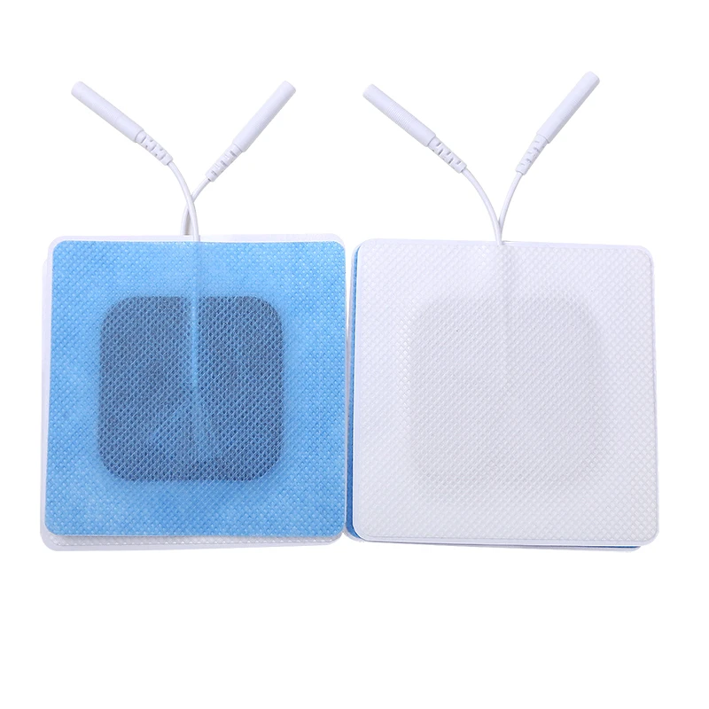 

Self-Adhesive EMS Electrode Pads Electric Muscle Stimulator Conductive Gel Patch for Pulse Massager Replacement Accessory