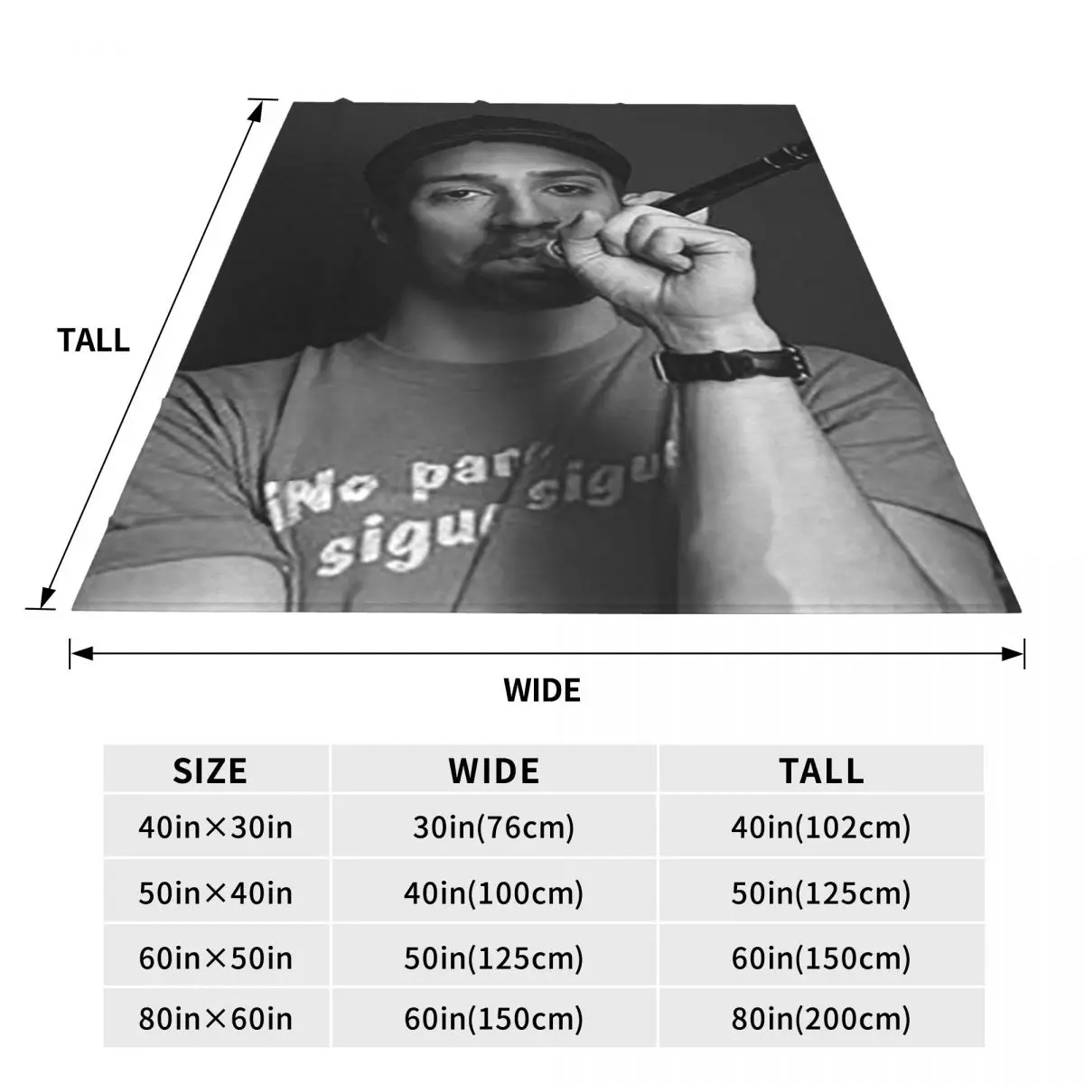لين مانويل ميراندا عض له الشفاه البطانيات لينة الدافئة الفانيلا رمي بطانية أفخم للسرير غرفة المعيشة نزهة السفر أريكة المنزل