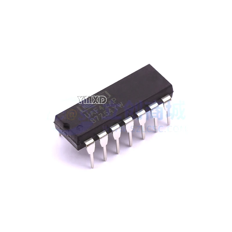 1Pcs/Lot New Original UAF42 UAF42AP DIP-14 Package Active Filter Chip Chip In Stock