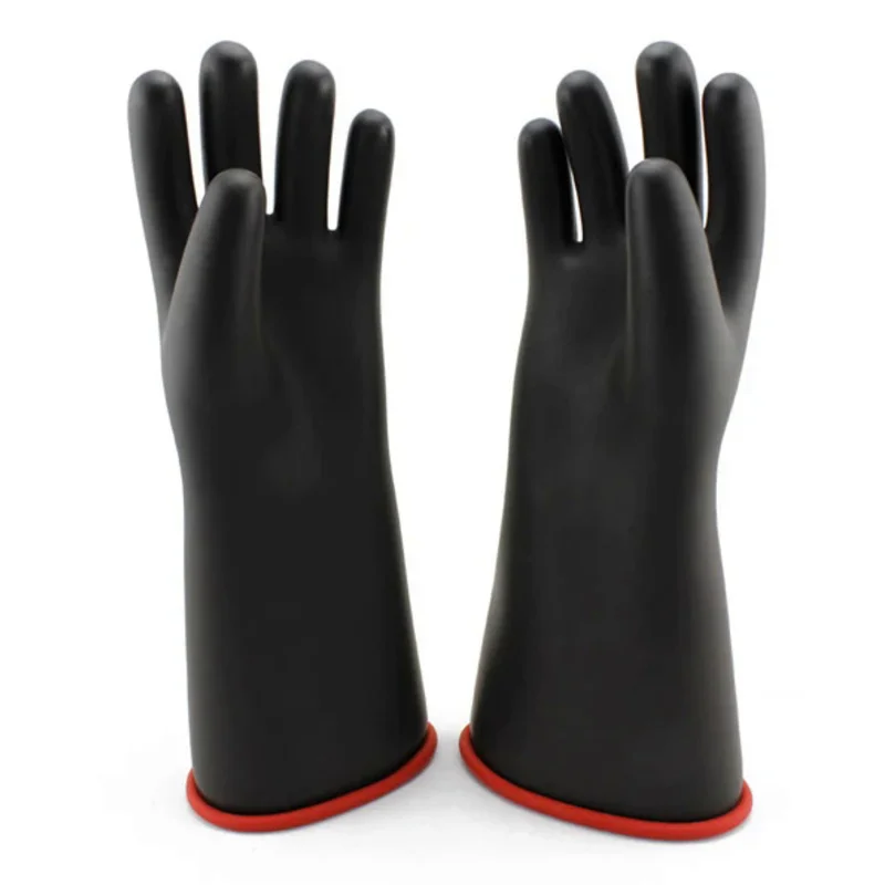 

10KV High Voltage Electrical Natural Latex Class 1 Insulating Work Gloves