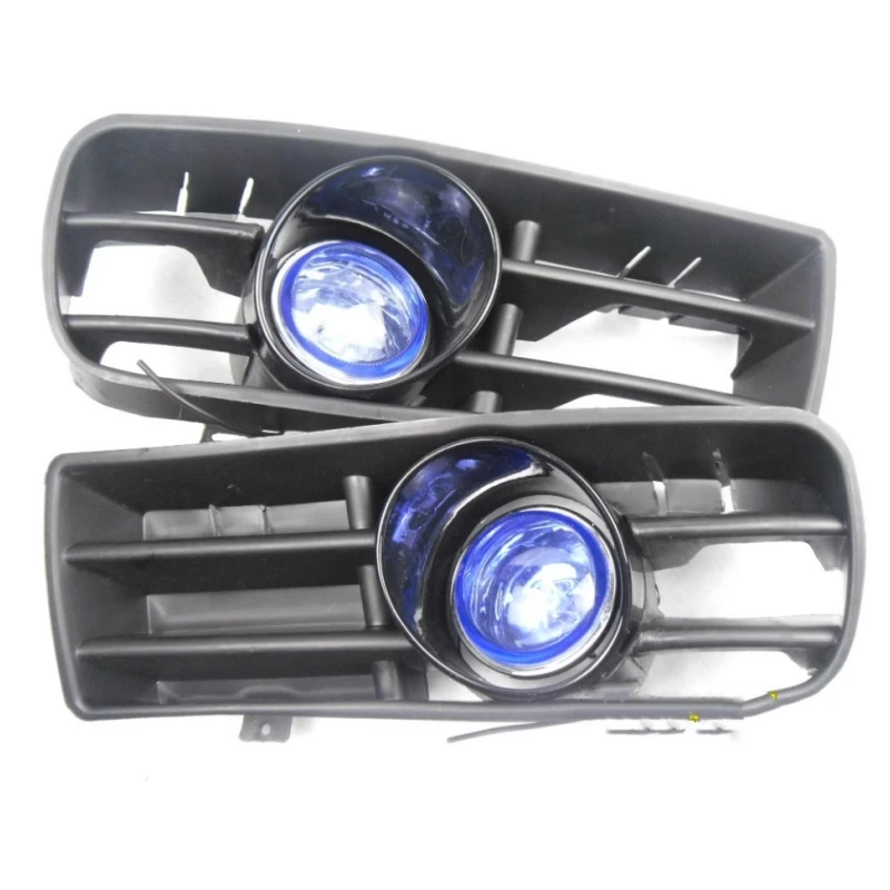 For Volkswagen vw Golf 4 1998-2008 Modified LED Fog Lamp Black Frame Yellow Blue Daytime Running Light