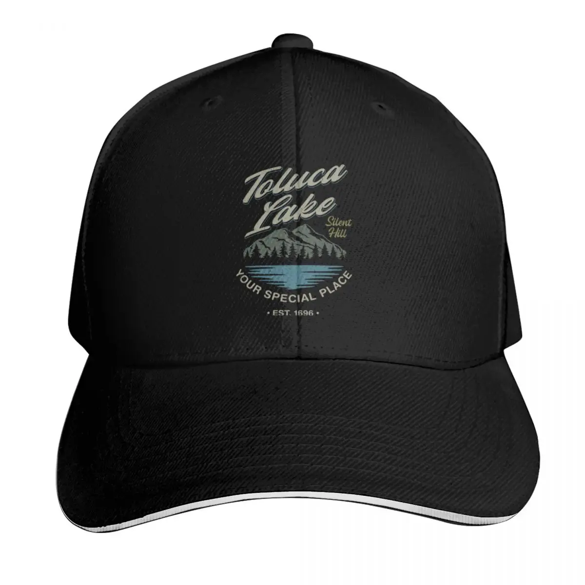 Gorra de béisbol Toluca Lake Silent Hill, gorra negra Wild Ball, gorra con cierre a presión, gorra de golf para hombre y mujer