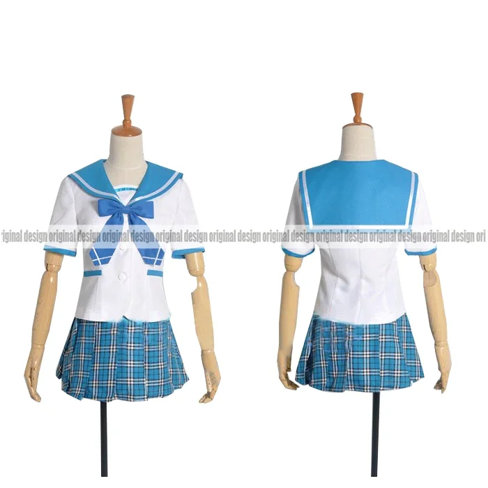 Strike the Blood Kojo Akatsuki Yukina Himeragi Asagi Aiba  Clothing Cosplay Costume