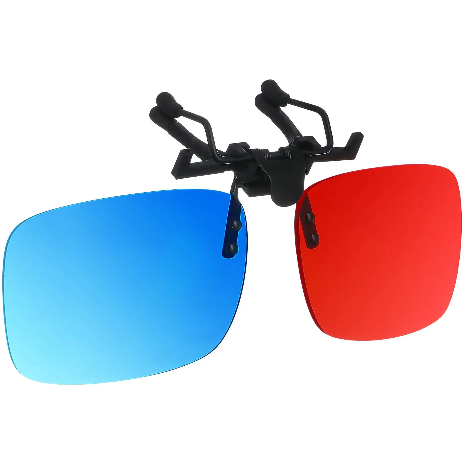 

red blue glasses hanging frame stereo clip 3d glasses myopia glasses accessory glasses supply