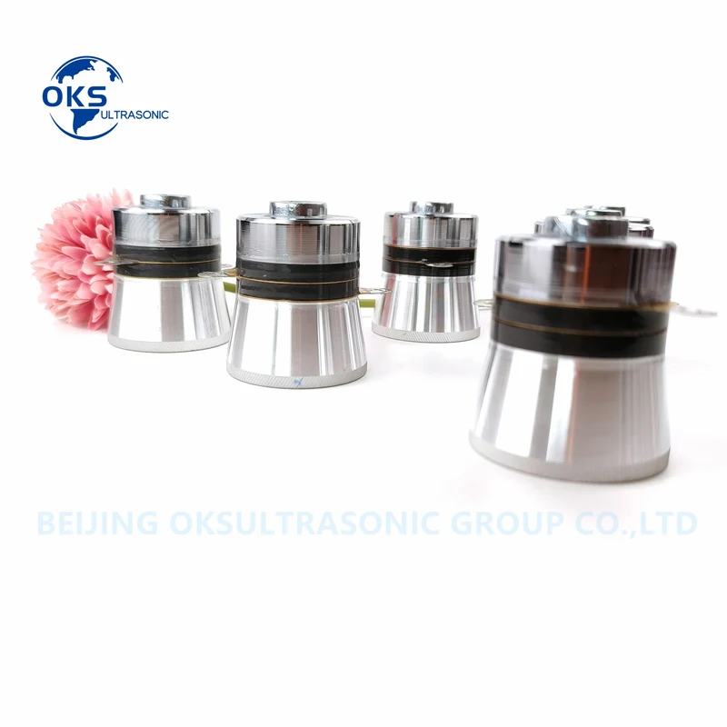 24 PÇS/LOTE 40KHZ 50W PZT4 Transdutor de Limpeza Ultrassônica Feito Na China