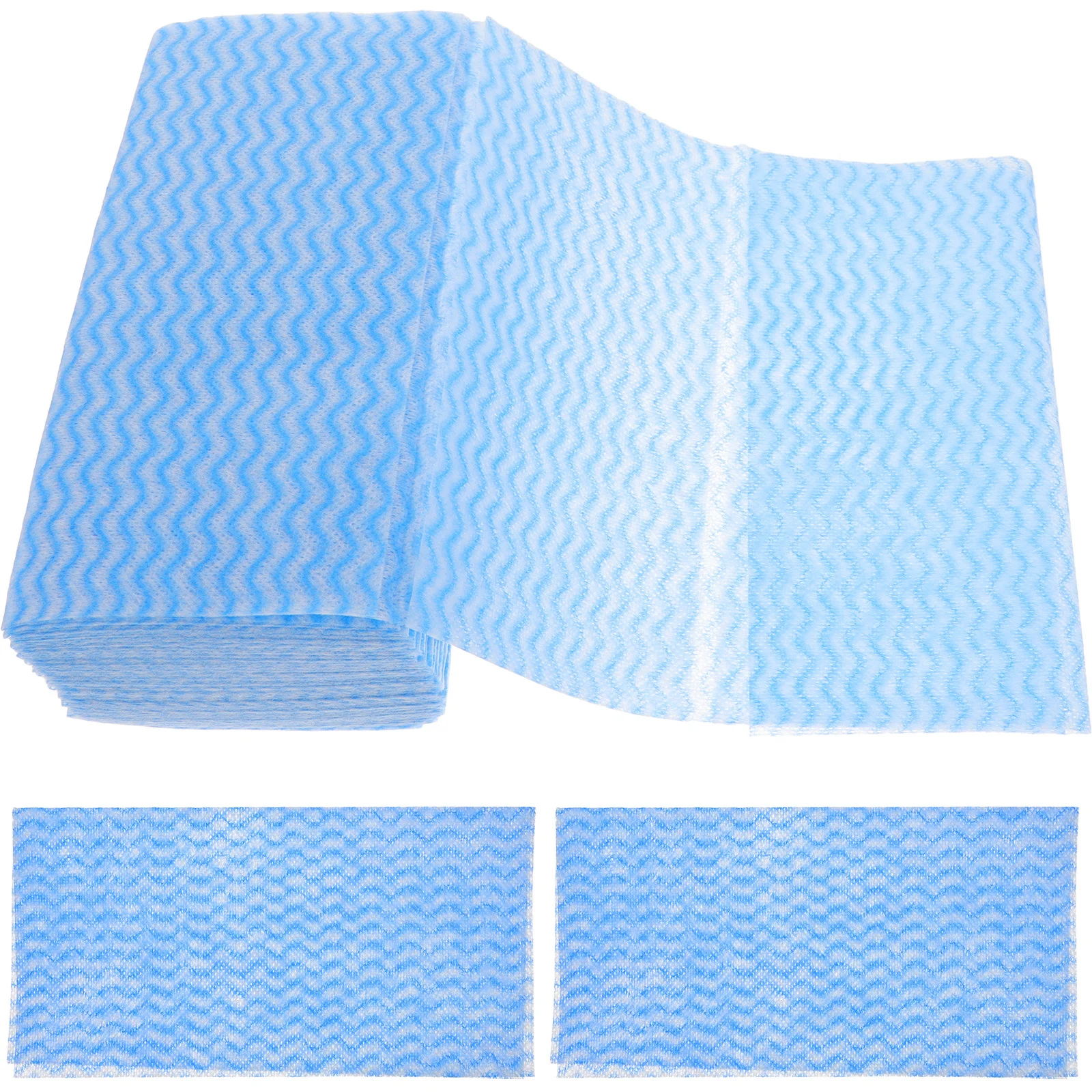 

80pcs Non-Woven Cleaning Wipes Reusable Disposable Cloth For Kitchen Bathroom Glass Oil Stain Removal Wiping Rags Dish Towel