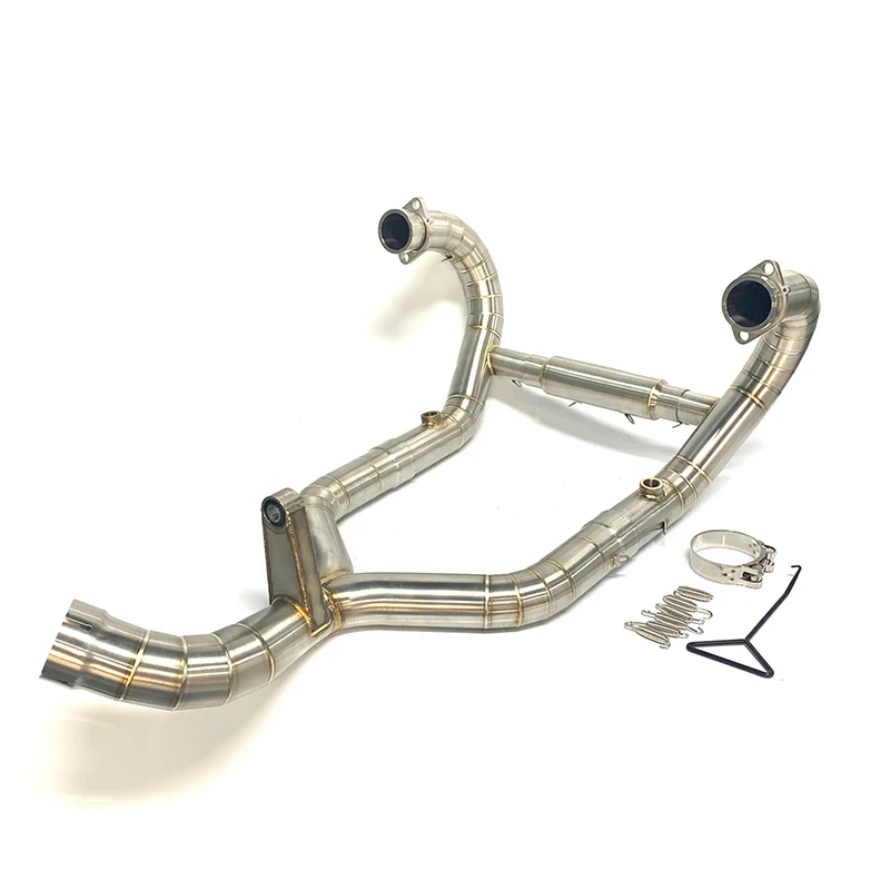 Motorcycle Exhaust System For BMW R NINE T Exhaust Pipe R9T Exhaust Front Pipe Stainless Muffler System