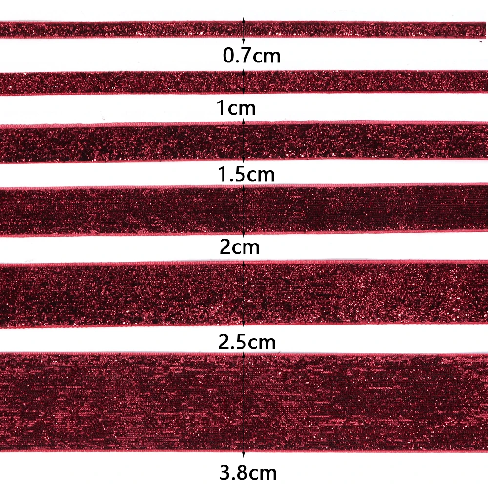 5–10 Yards Glitzerband, Hochzeit, Weihnachtsdekoration, handgefertigt, Geschenkverpackung, Schleife, DIY, Weihnachten, Basteln, Verpackung, Dekoration – Detail 2