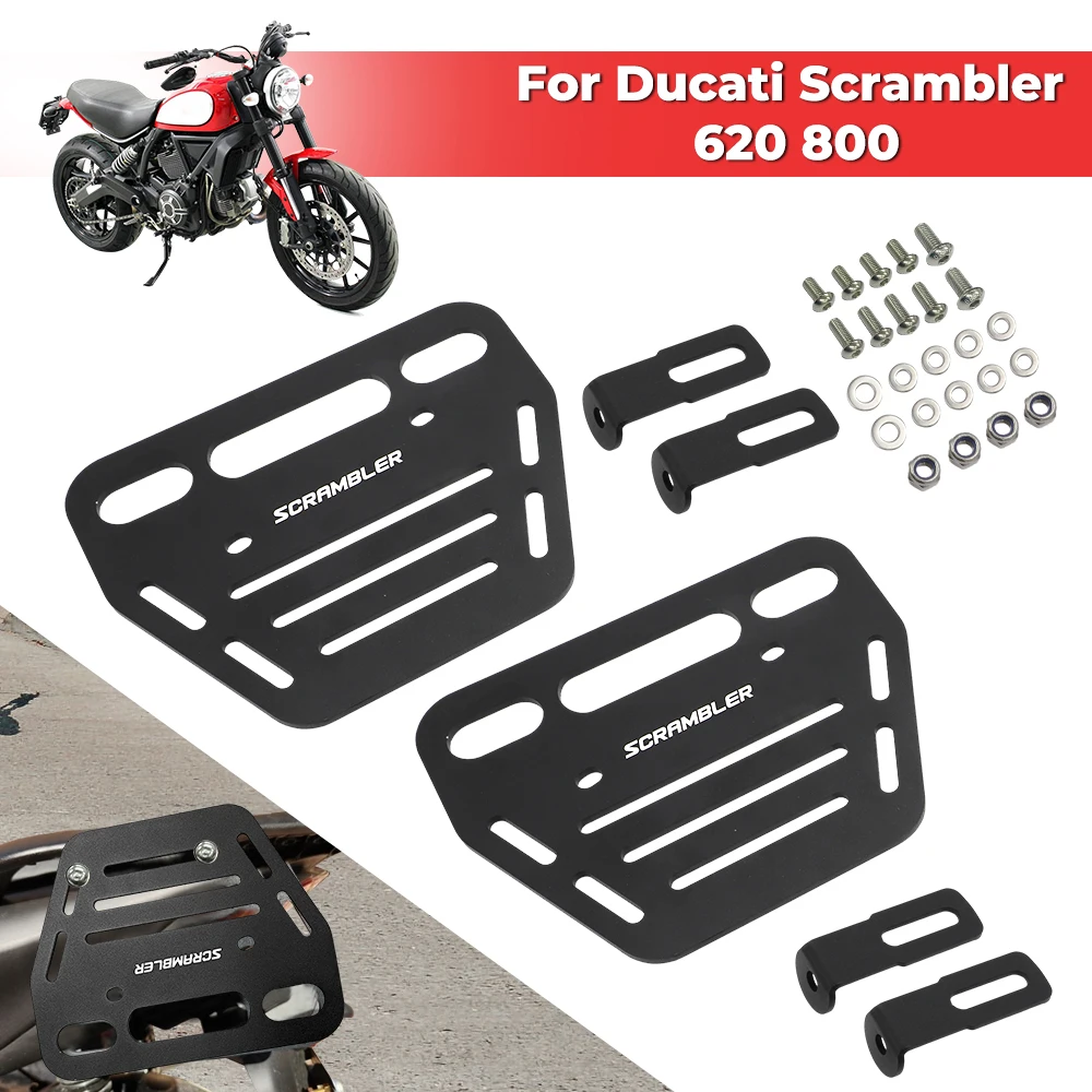 Saddlebag Support Racks Motorcycle Pannier Racks Side Bag Carrier For Ducati Scrambler 620 800 Classic Urban Enduro Sixty2 Icon