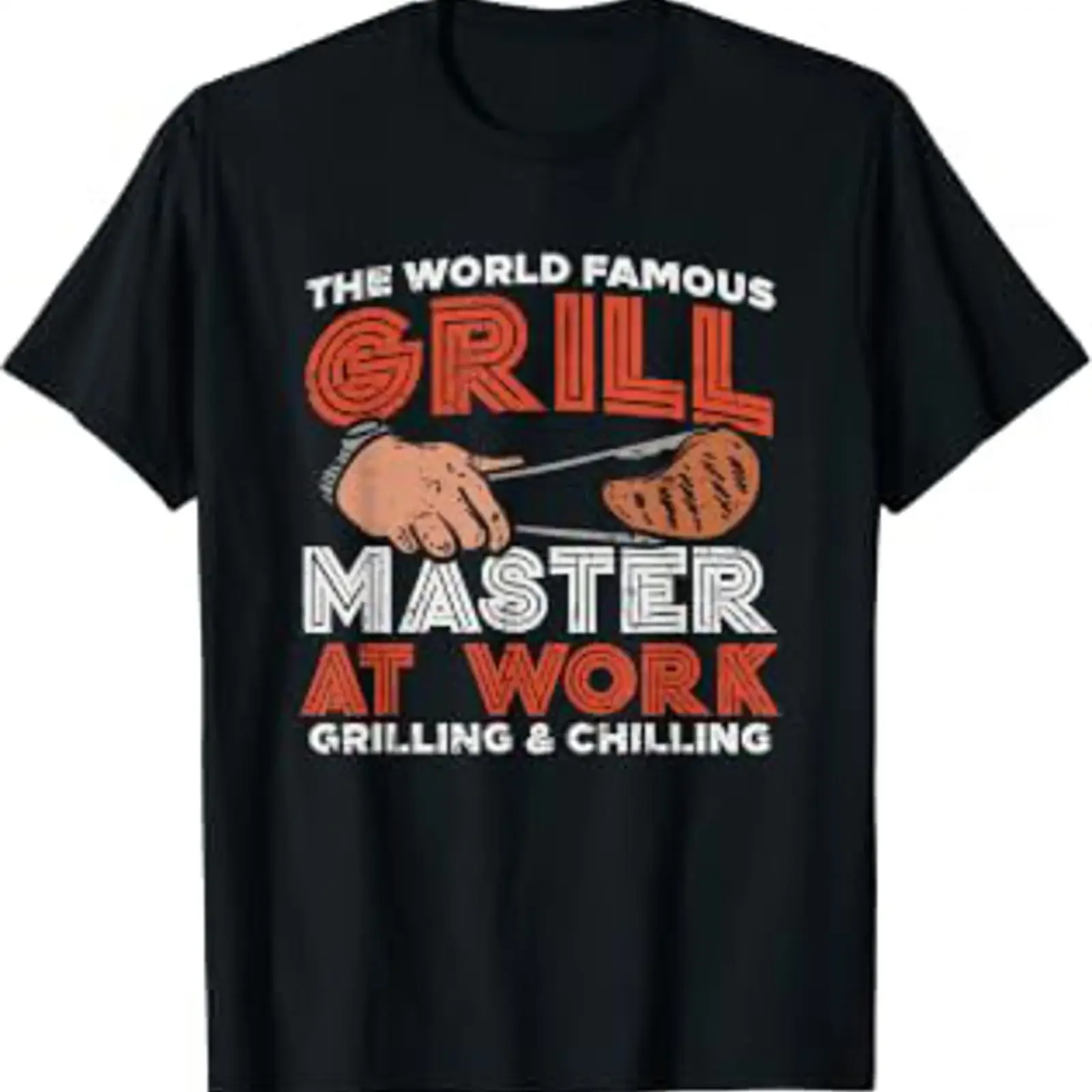 BBQ Grill Master Contract Griller Grilling T Shirt vintage Washed Comfortable streetwear Stylish Soft Top For Everyday Wear