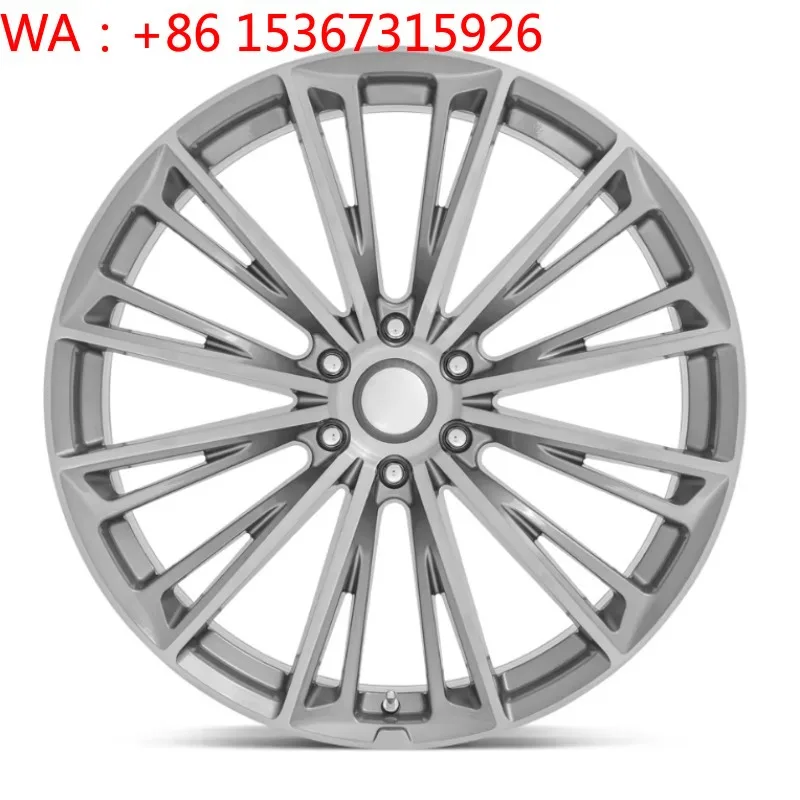 17-21 Inch Brushed Silver Custom Forged Racing Wheel Rims Modified Sport Passenger Car Wheels