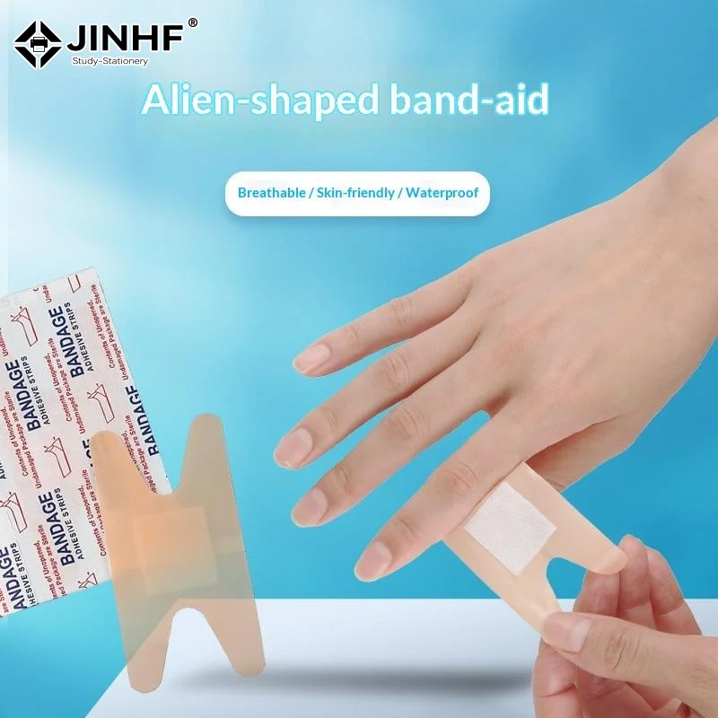 

100Pcs Finger Waterproof Bandage Breathable Band Aid First Aid Wound Dressing Medical Tape Wound Plaster Emergency Bandaids