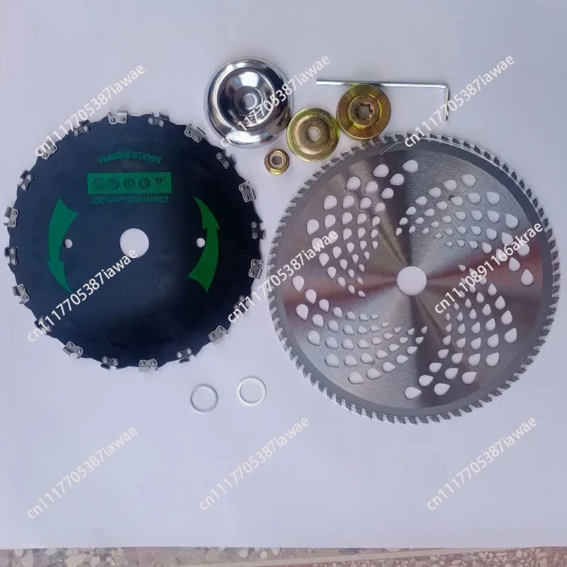 Alloy blade lawn mower sawing blade, small bamboo wood lawn mower general accessories, brush cutter chain saw blade