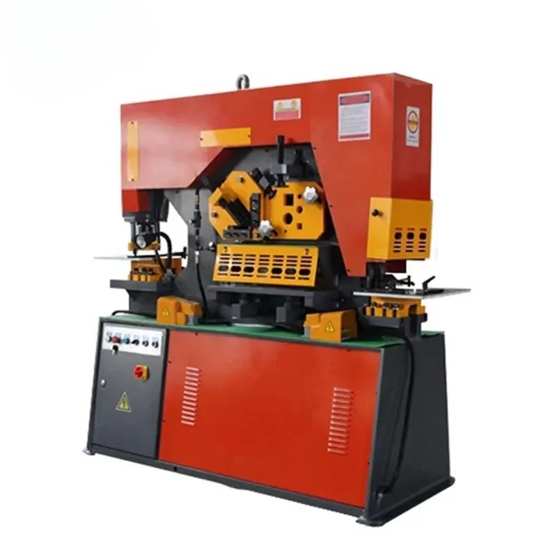 Heavy Multi-Function Universal Ironworker Machine for Punching Shearing Steel Plate and Angle Iron (CE Certified)