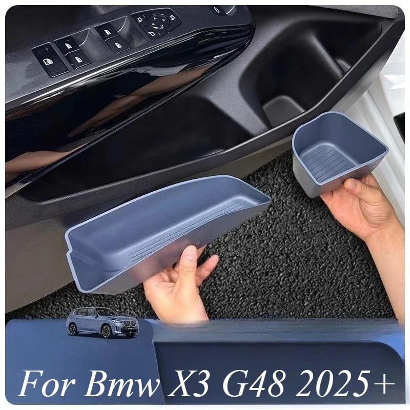 

Car Door Storage Box For Bmw X3 G48 2025+ TPE Gate Slot Anti Dirty Storage Organizer Tidying Car Accessories