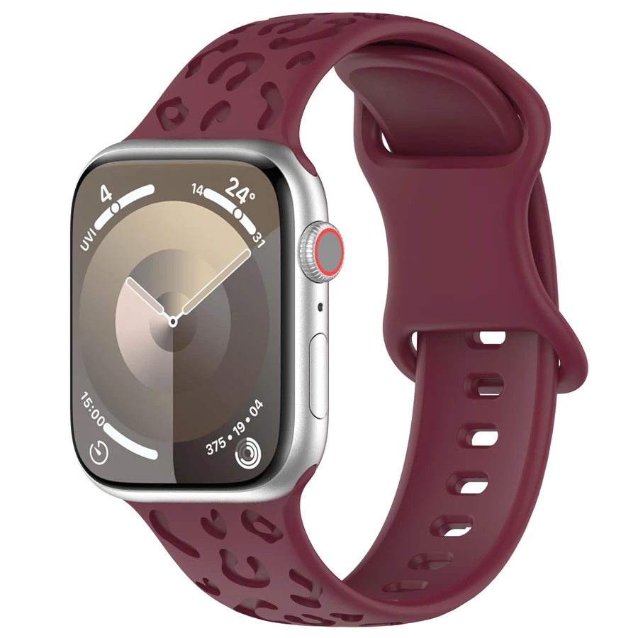 Gegraveerde band voor Apple Watch band 45mm 44mm 46mm 42mm 41mm 40mm 49mm Correa armband Iwatch serie 11 10 9 8 7 SE 6 5 Ultra 3