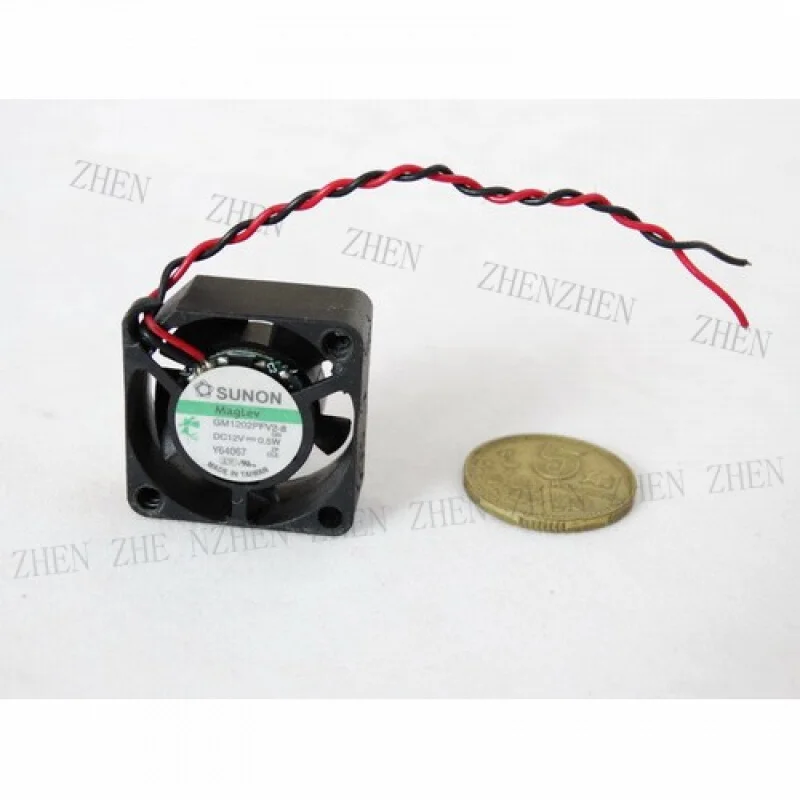 Y Y GM1202PFV2-8 Sunon 2510 25mm 2.5cm 25x25x10mm for  DC 12V 0.5W Small Micro Mute Fans