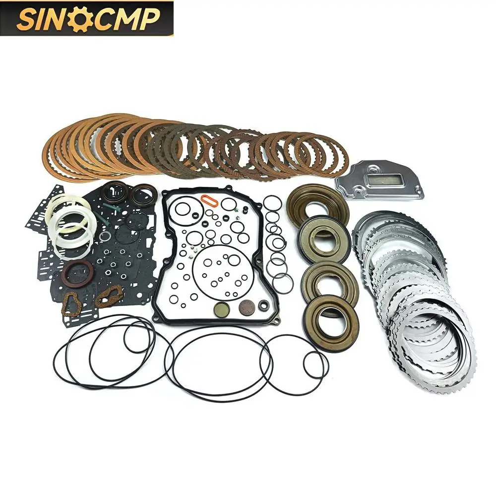 

TF60SN Transmission Master Rebuild Kit Clutch Disk Piston Filter 09G For A3 Jetta Passat Tiguan Master Rebuild Kit Auto Parts