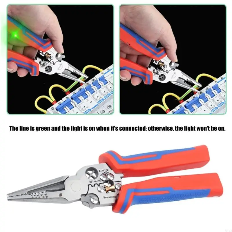

High Quality Steel Wire Stripper Ergonomic Handle for Comfortable Long Term Use M4YD
