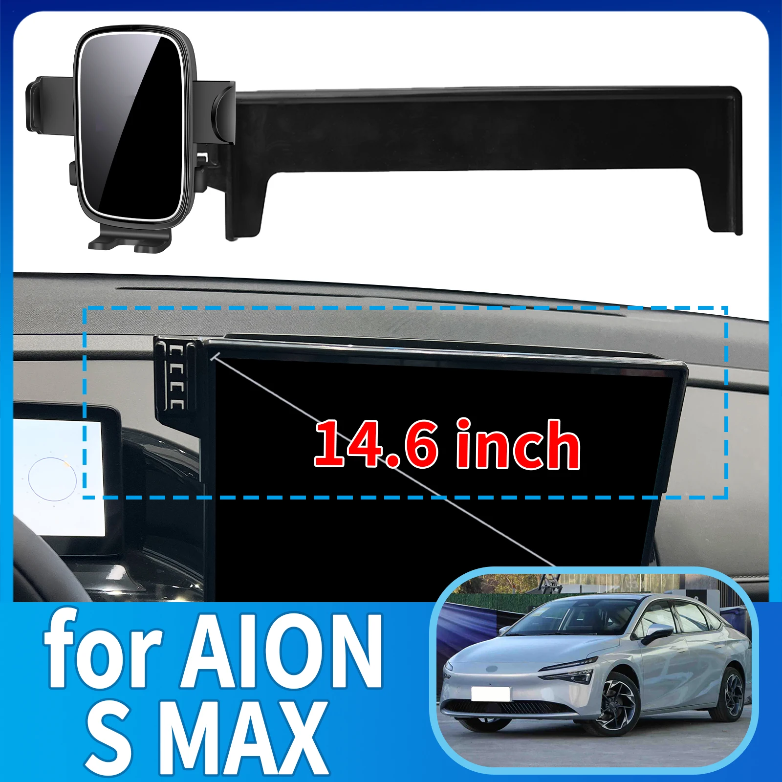 

fit for AION S Max 14.6inches 2023 2024 2025 ​​Phone Holder, Dashboard Screen Mount Bracket Easy Installation​​ Car accessoires
