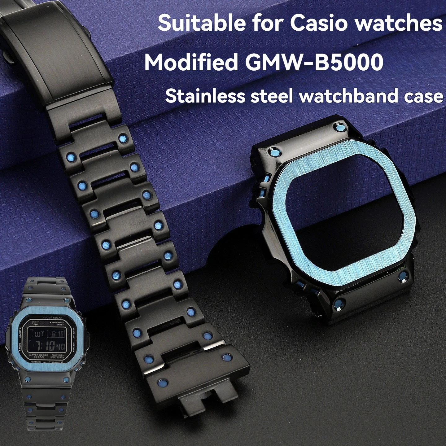 ตัวเรือนนาฬิกาโลหะแบบดัดแปลงแล - Luxury Watch Casio บทวิจารณ์และราคา