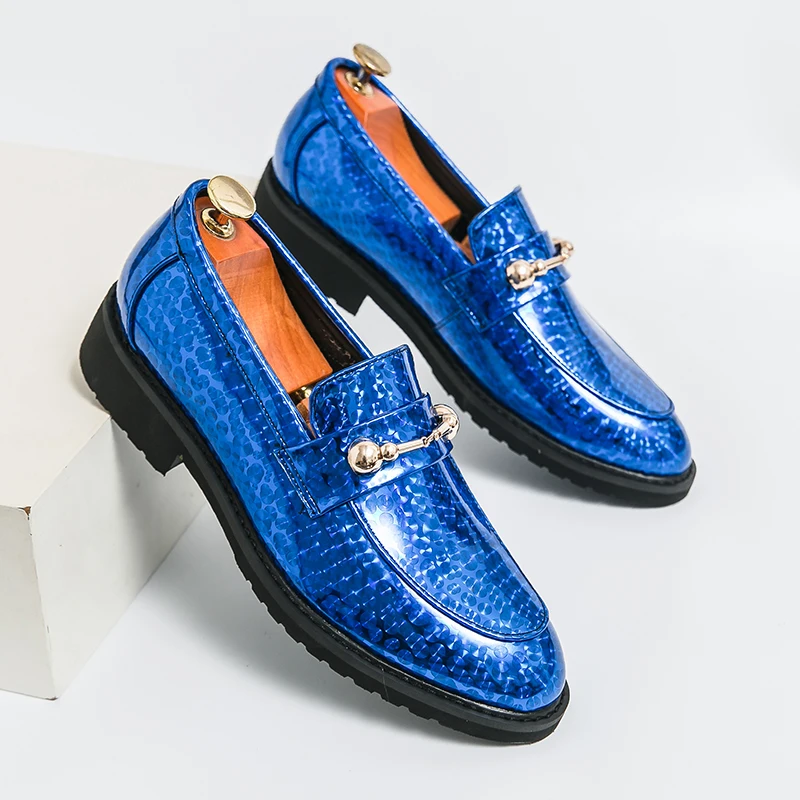 

Designer Shoes for Men Slip on Mens Dress Oxfords Fashion Business Dress Shoes Loafers Patent Leather Suits Shoes Man Shoes 2025