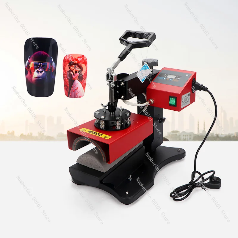 220V Manual Knee Pad Heat Transfer Printing Machine New Condition Sublimation Football/Soccer Shin Guard Machine with Pen Usage