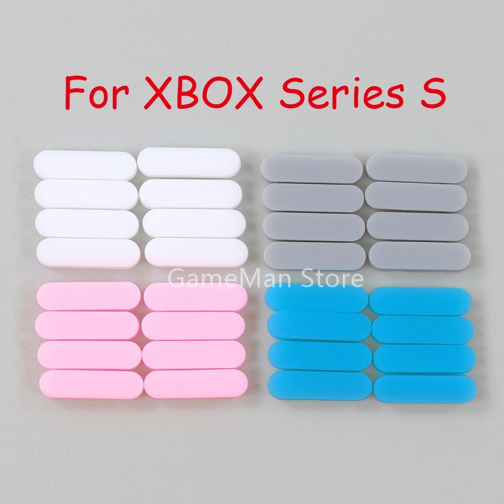 2sets Rubber Feet Pads with Adhesive Replacement Part For XBOX Series S Foot Cover