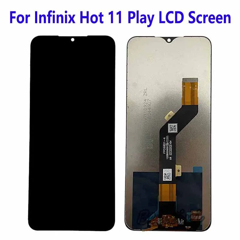 

For Infinix Hot 11 Play LCD Display Touch Screen Digitizer Assembly Replacement Accessory