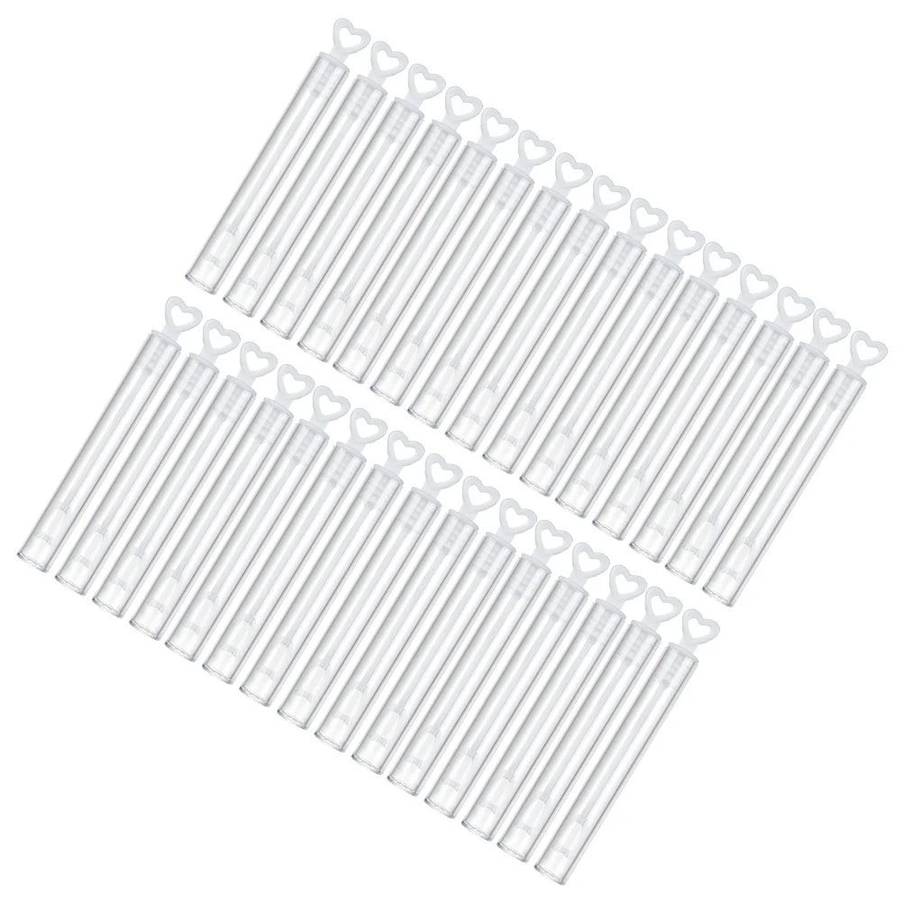 30 bottiglie d'acqua a bolle vuote, bacchette a bolle vuote, forniture di ricarica fai-da-te per bambini, feste di compleanno, parco giochi in spiaggia, divertimento