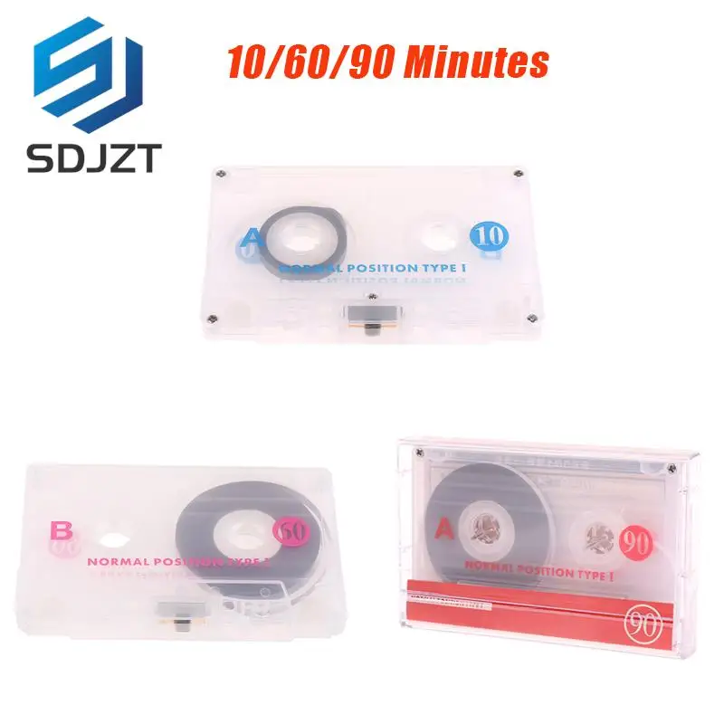 1pc Standard Cassette Blank Tape Player Empty Tape With 10/60/90 Minutes For Speech Music Recording HIFI Audio Tape Recording