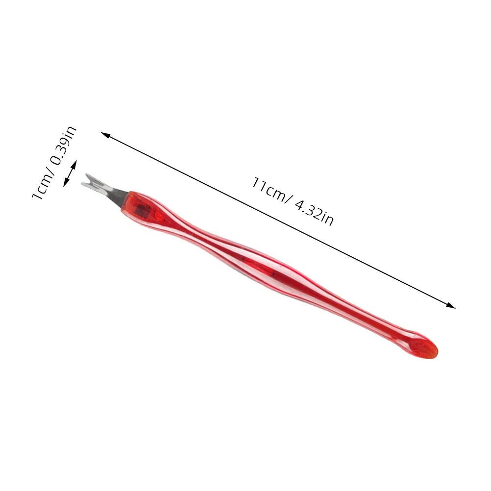10 pz Spingipelle Strumento Rimozione Della Pelle Morta Cucchiaio In Acciaio Inox Estremità Per Manicure Pedicure Unghie Artistiche Kit Per La Cura Rimozione Del Callo