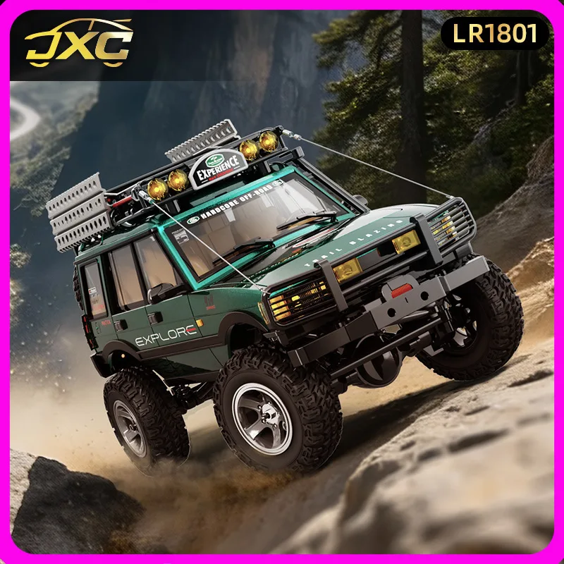 

Jingxiaochuang 1:18 Lr1801 Full Scale Rc Model Car Four-Wheel Drive Simulation Climbing Off-Road Remote Control Car Toy Gift