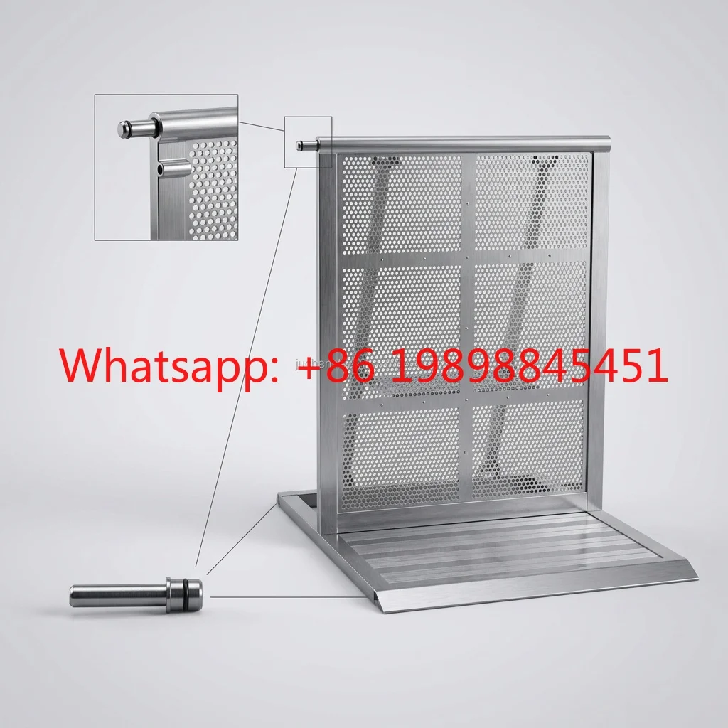 Steel Portable Square Crowd Control Barrier for Stage Events