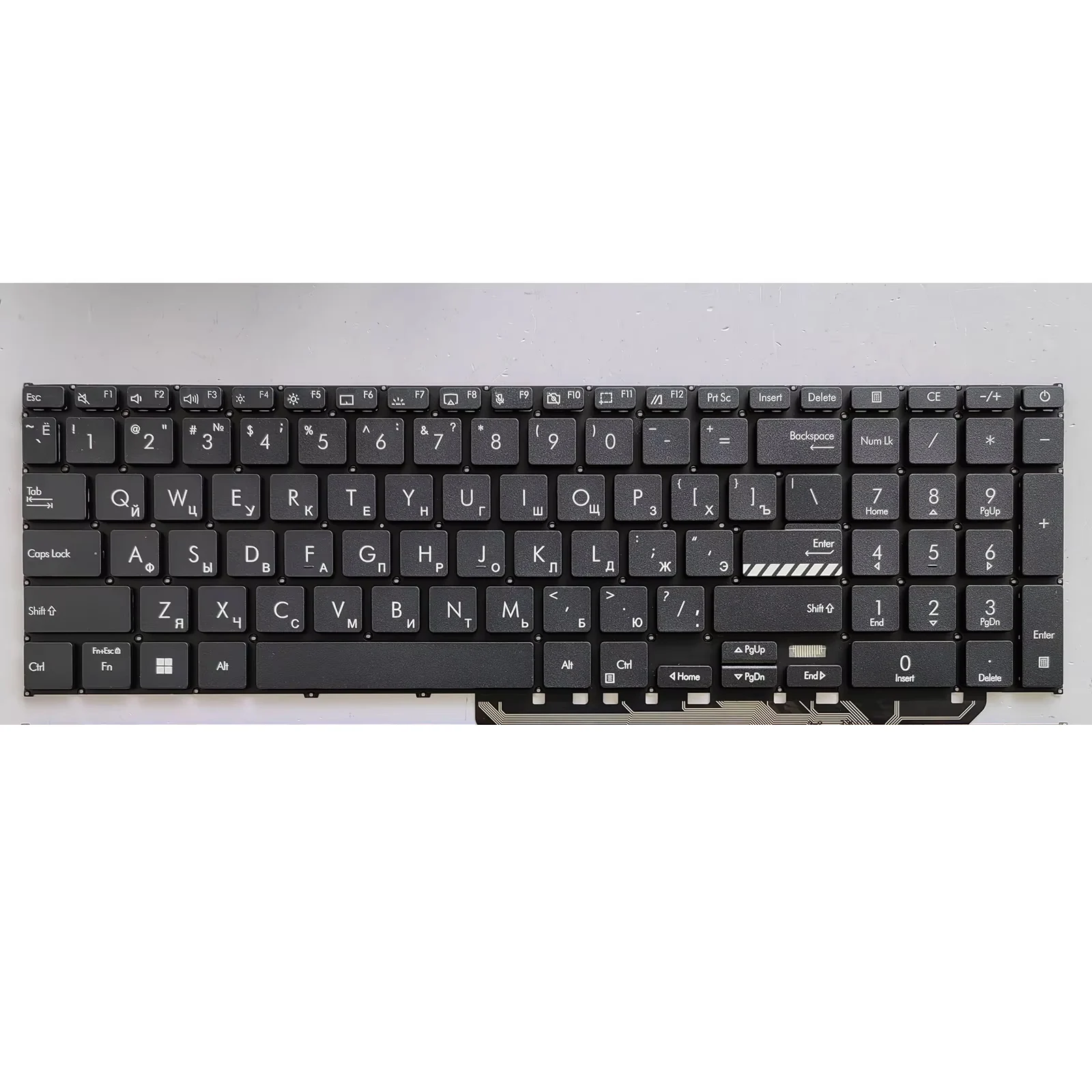 

for ASUS Vivobook 173 X170 X1702 X1703ZA X1702Z X1702ZA Laptop Keyboard RU Layout