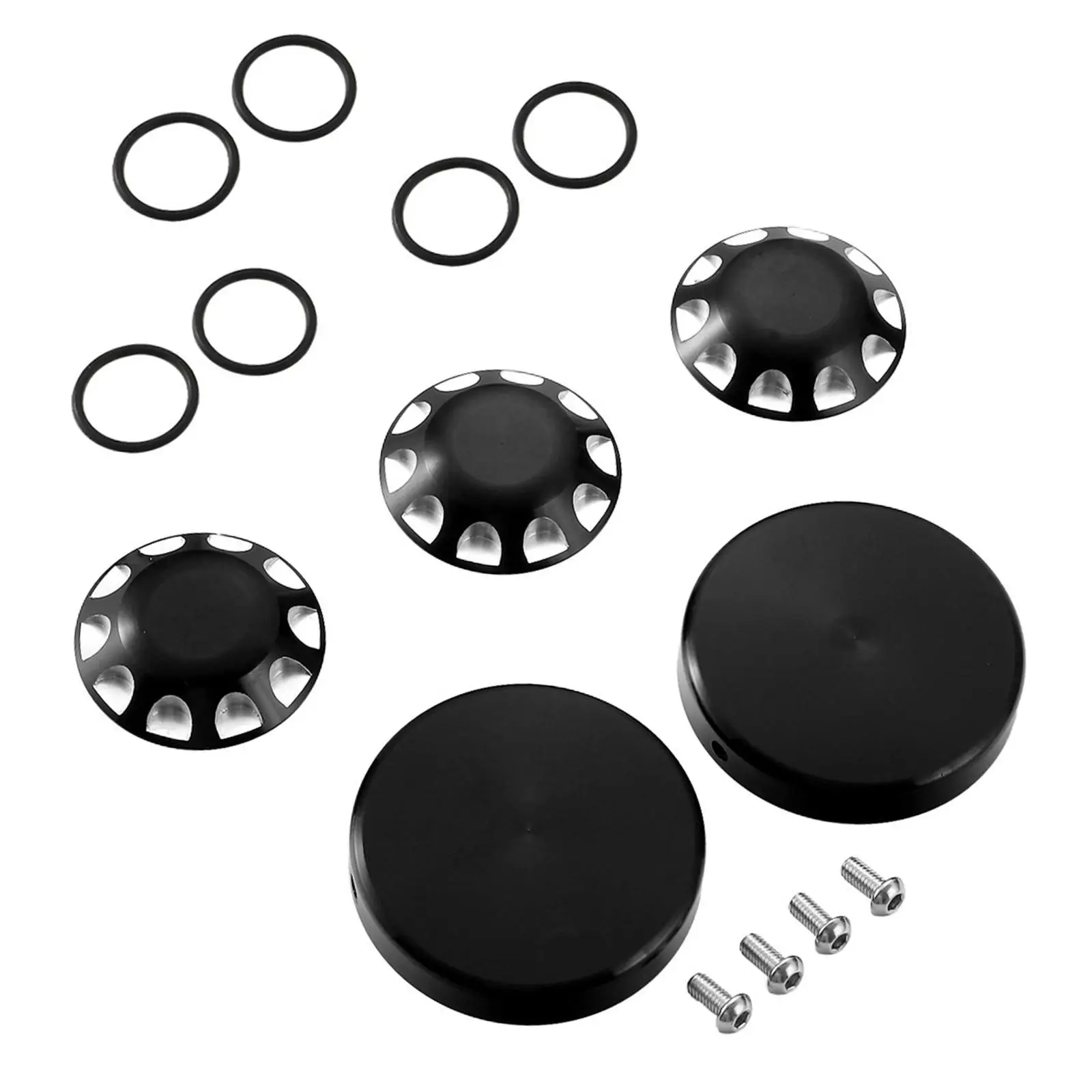 Aluminum Axle Cap Set Auto Accessories Sturdy Replaces for Can-am Ryker