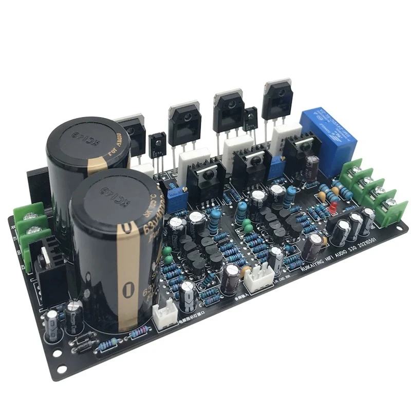 2.0 diy fever hifi grade original import on semiconductor tube high power audio amplifier kit finished board