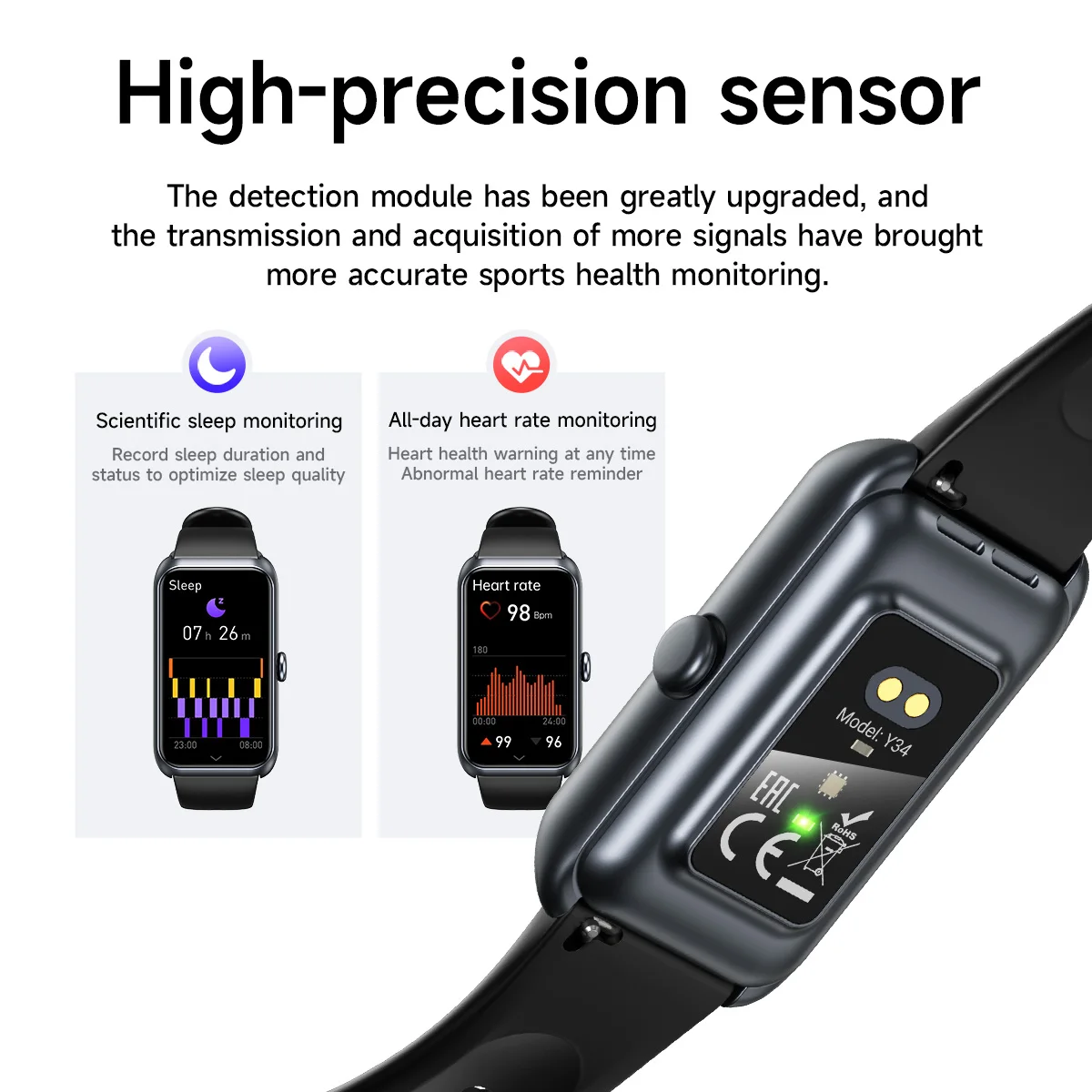 HOCO 1.47 TFT Smart Watch Touch Screen Bluetooth 5.3 Call Version IP67 Waterproof Heart Rate Women's Health Monitor Sports Watch view 4