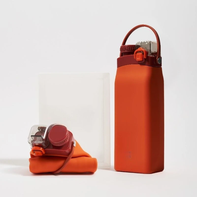 

Folding water cup portable outdoor camping travel cup food grade silicone high