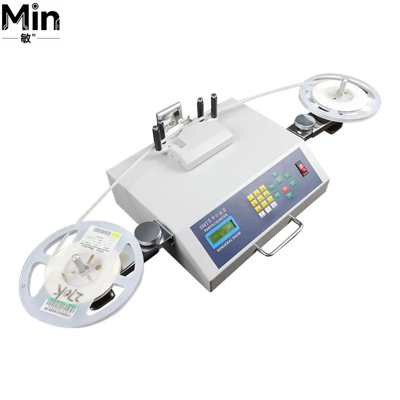 ZB-801U Full Automatic SMT Electronic Material Inventory IC Counting Machine SMD Parts Counter for SMT Production Line