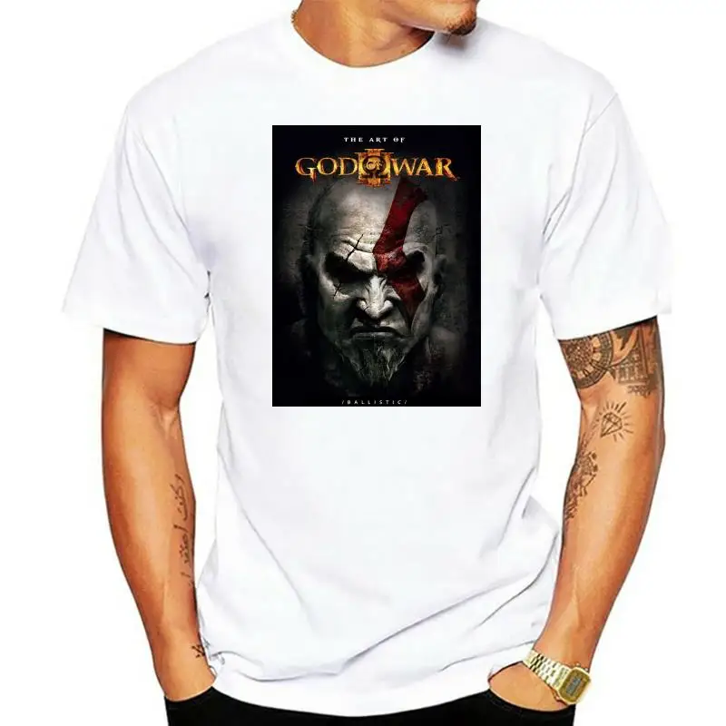 God of War T Shirt Game Cos Kratos T Shirt Men's Short Sleeved T Shirt Summer