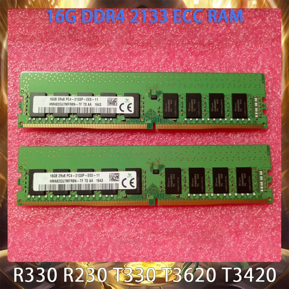 

16G DDR4 2133 ECC RAM For DELL R330 R230 T330 T3620 T3420 Server Memory Original Quality Fast Ship