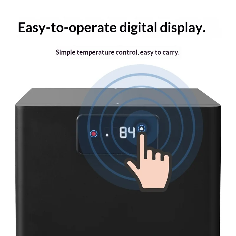 Aoling Hengye Square Plastic Aquarium Water Chiller Eco-Friendly Precise Digital Temperature Control Quiet Cooling System