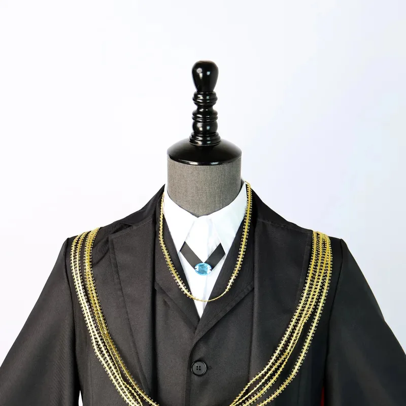 2025 11 엘리아스 앤스워스 코스튬 마스크 애니메이션 앤틱 마구스 신부 코스프레 유니폼 트렌치 목걸이 마스카라 카니발 파티