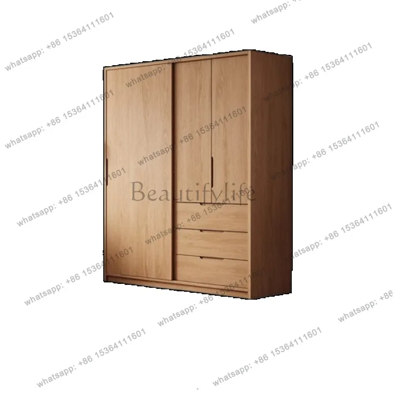 PG Bedroom Clothes Wardrobe Sliding Doors Luxury Storage Cabinets Wardrobe Drawers Wooden Modern Mueble Organizador Furniture